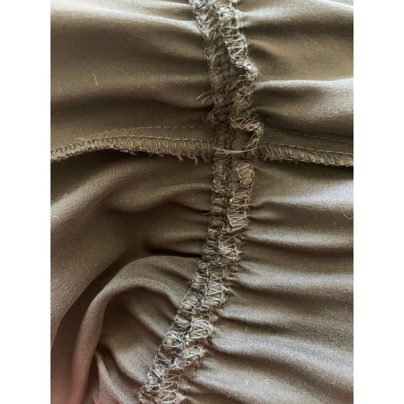 Amanda Uprichard 100% Silk Black V-Neck Dress - Picture 10 of 10